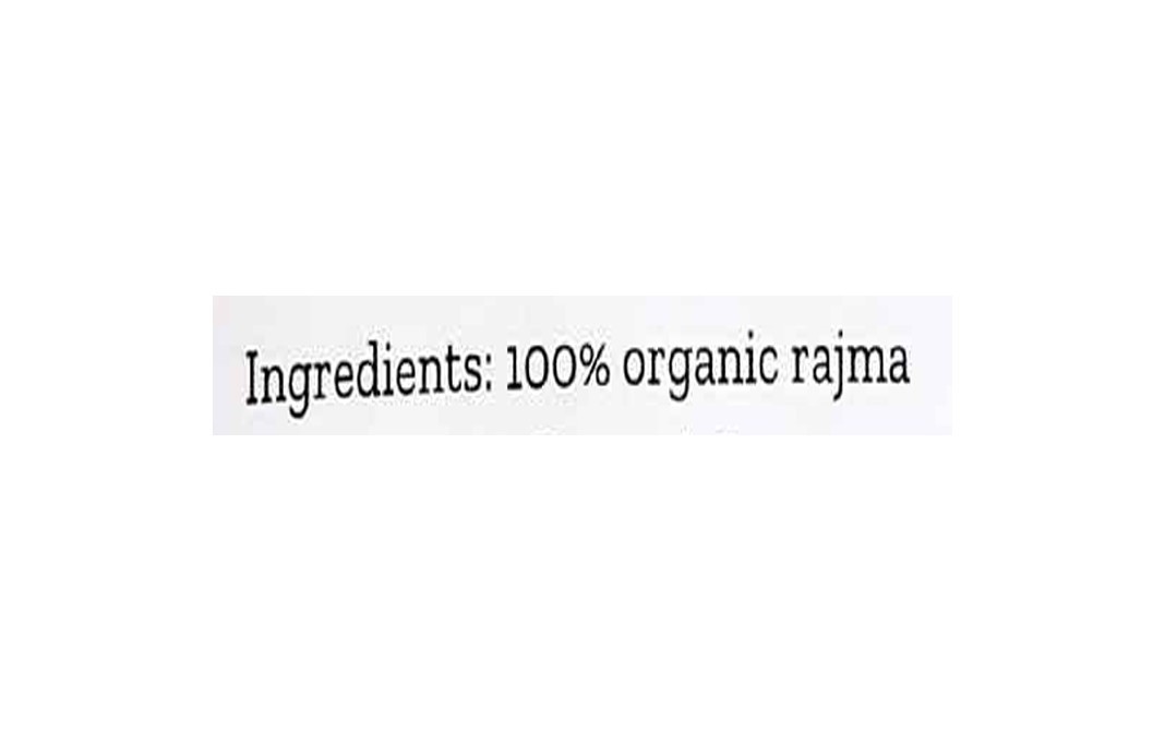 Conscious Food Kidney Beans Rajma Organic   Pack  500 grams